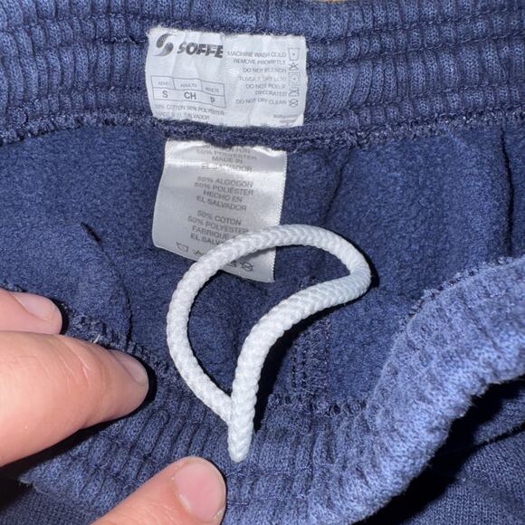 Vintage Soffe Sweatpants Blue Small 30x28 Saint Mary No Pockets - Picture 5 of 6
